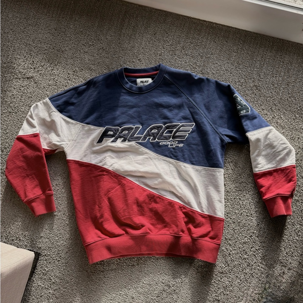 PALACE Sign Das Waver Crew Sweatshirt Men’s XL
